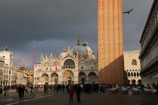 Basilica di San Marco - Architektur, Basilica di San Marco, Bauwerke, Denkmäler, Gebäude, Kathedrale, Kirchen, Kuppeln, Markusplatz, Markusturm, Piazza San Marco, Sehenswürdigkeit - (San Marco, Veneto, Italien)