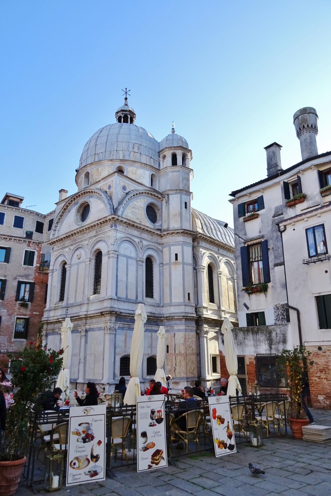 Chiesa di Santa Maria dei Miracoli - Architektur, Bauwerke, Chiesa di Santa Maria dei Miracoli, Gebäude, Gotteshäuser, Kirche, Sehenswürdigkeit - (Rialto, Venezia, Veneto, Italien)