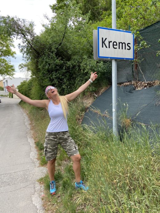 I brems - I bin in Krems!!! - Krems, Ortsschild, Ortstafel, Schild, Tafel - HOFBAUER-HOFMANN Sofia - (Landersdorf, Niederösterreich, Österreich)