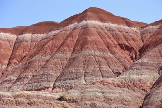 Diese Felsen spielen alle Farben! - Drehort, Farben, farbenfroh, Felsformationen, Felslandschaft, Geologie, Gesteinsschichten, Grand Staircase Escalante National Monument, GSENM, Himmel, Paria, Paria Movie Set, Sandstein, Sandsteinformationen, Utah - (Paria, , Utah, Vereinigte Staaten)